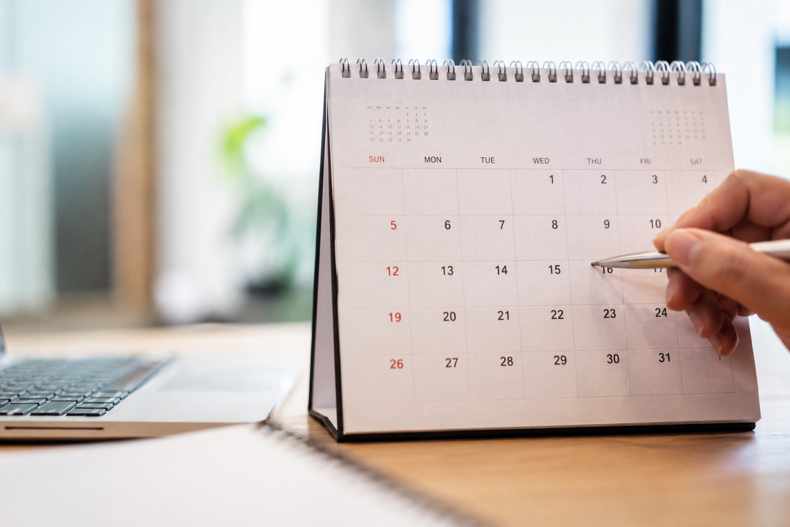 Calendario con las fechas orientativas de las pruebas selectivas del CSSTIAE 2025