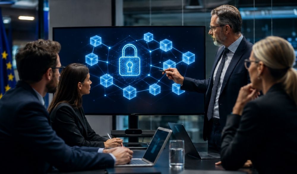 Reunión de expertos europeos sobre protección de datos y seguridad en blockchain