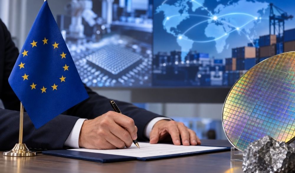 Firma de un acuerdo europeo sobre semiconductores, silicio e inteligencia artificial en el marco de Pax Silica